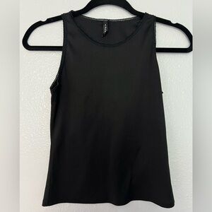 Poleci Black Tank Top